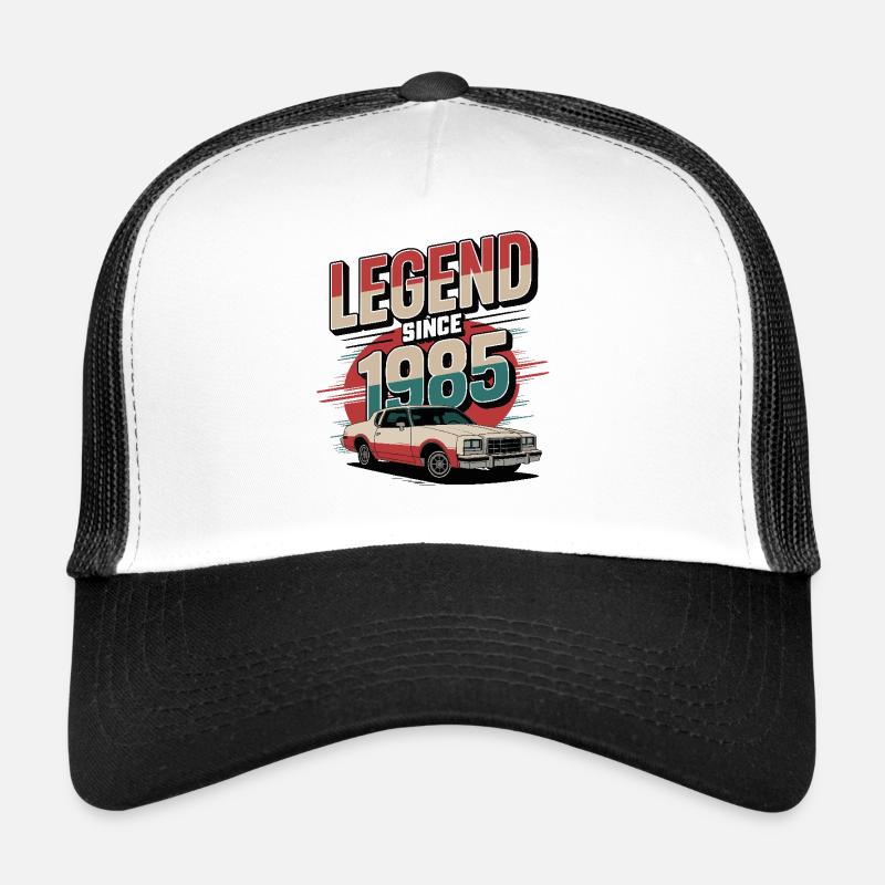 Legende seit 1985 Klassisches Retro-Auto Trucker Cap