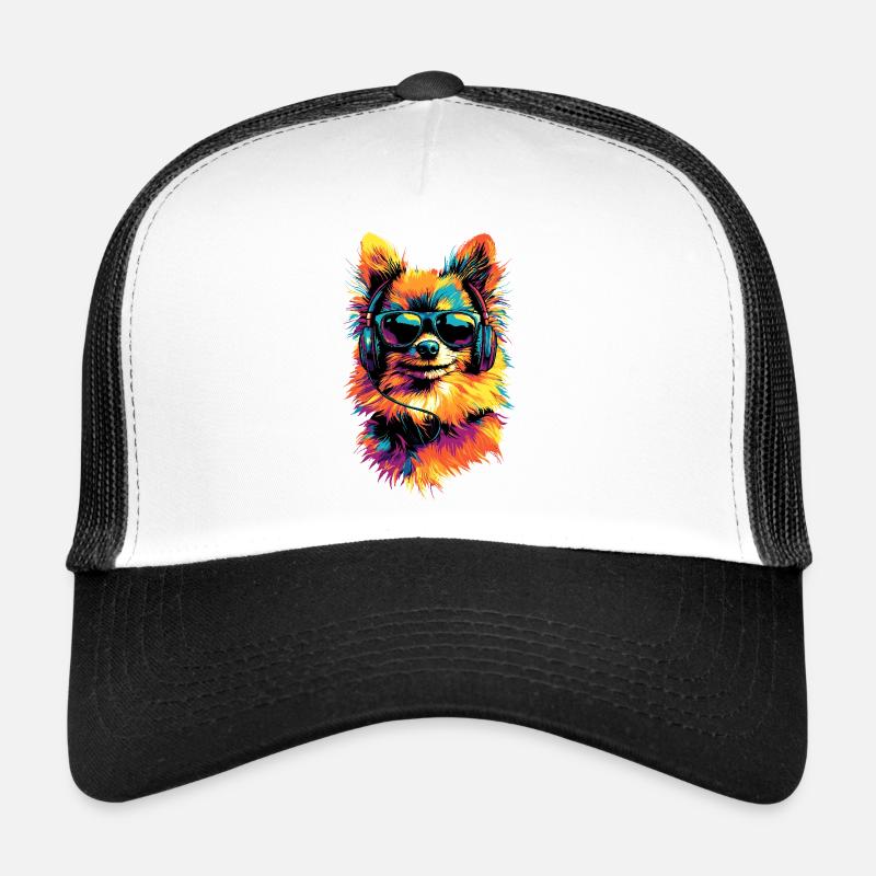 Pomeranian Pomeranian Pom Sweet German Spitz Trucker Cap