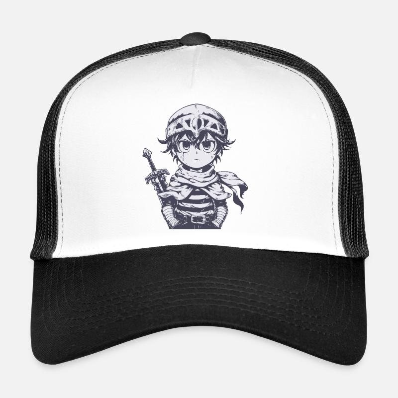 Petit chevalier de la forêt avec épée Casquette trucker 