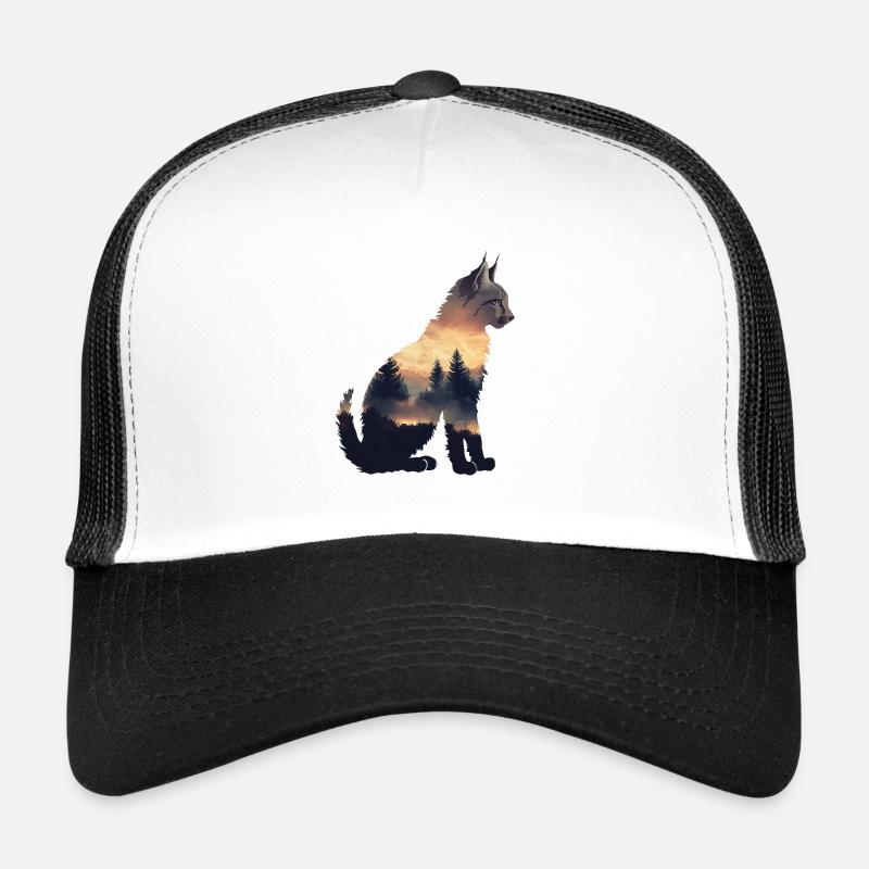Lynx - Trucker Cap - white/black