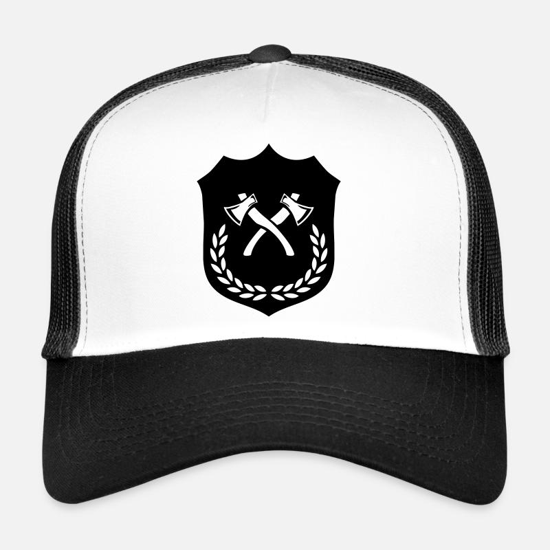 Wappen Axt Äxte Trucker Cap
