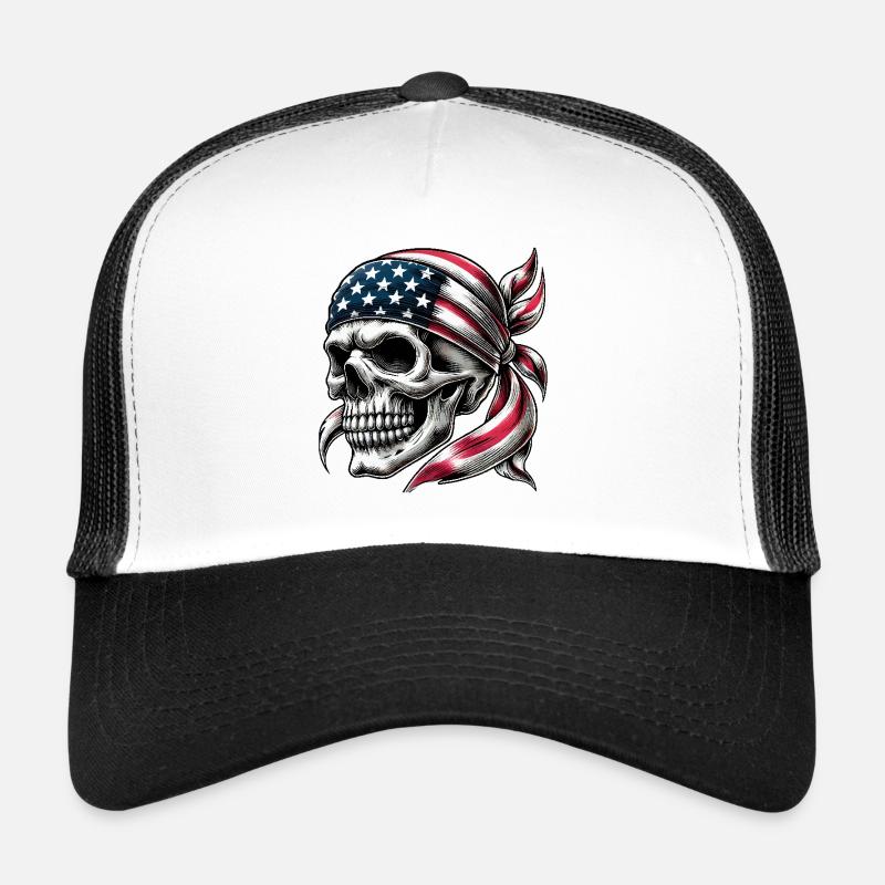 SKULL Trucker Cap