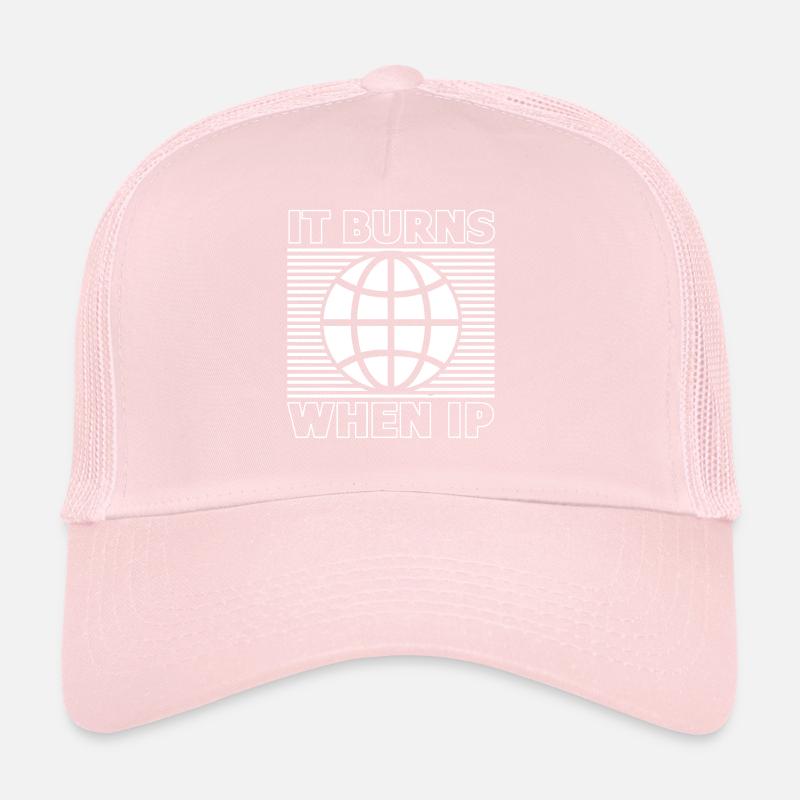 Lustiger Spruch "It Burns when i Pee"! Casquette trucker 