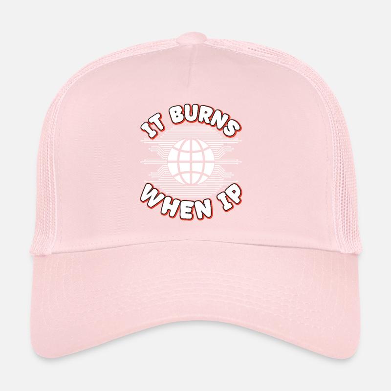 Lustiger Spruch "It Burns when i Pee"! Trucker Cap