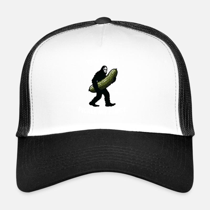 Vous me plaisez vraiment. Aneth Bigfoot Sasquatch Casquette trucker 