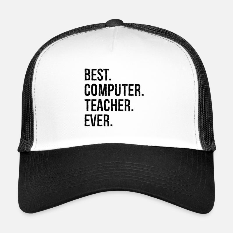Meilleur professeur d’informatique de tous les temps Casquette trucker 