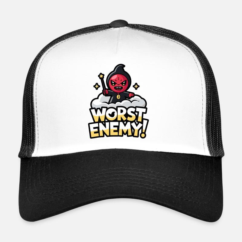 LE PIRE ENNEMI Casquette trucker 