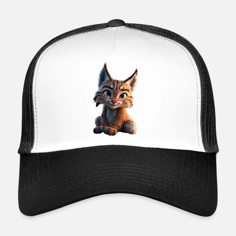 Lynx Chat sauvage Grands chats Chats Mignon Lynx Casquette trucker 