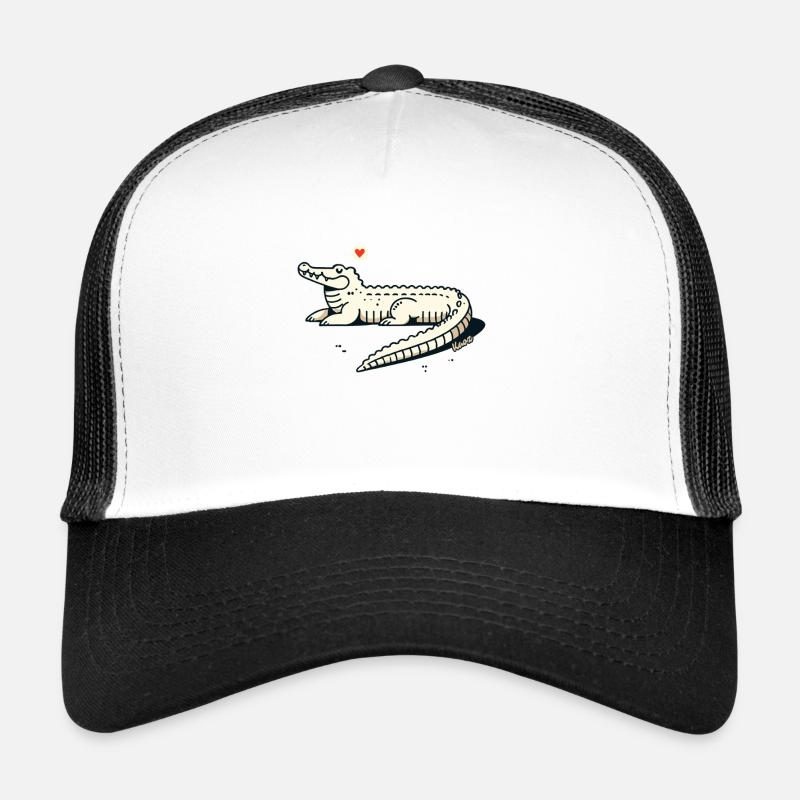 Cooler Alligator – Lässig und stylisch Trucker Cap