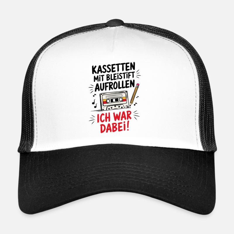 Cassettes Rétro Casquette trucker 