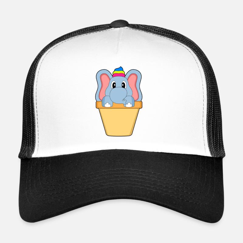 Elefant Waffeleis Trucker Cap