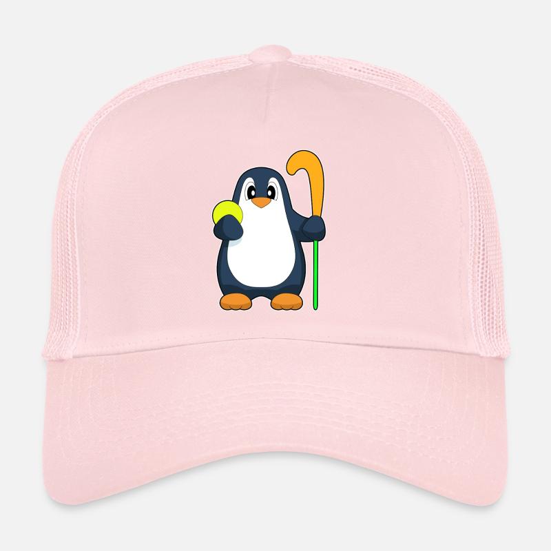 Pinguin Feldhockey Hockeyschläger Trucker Cap