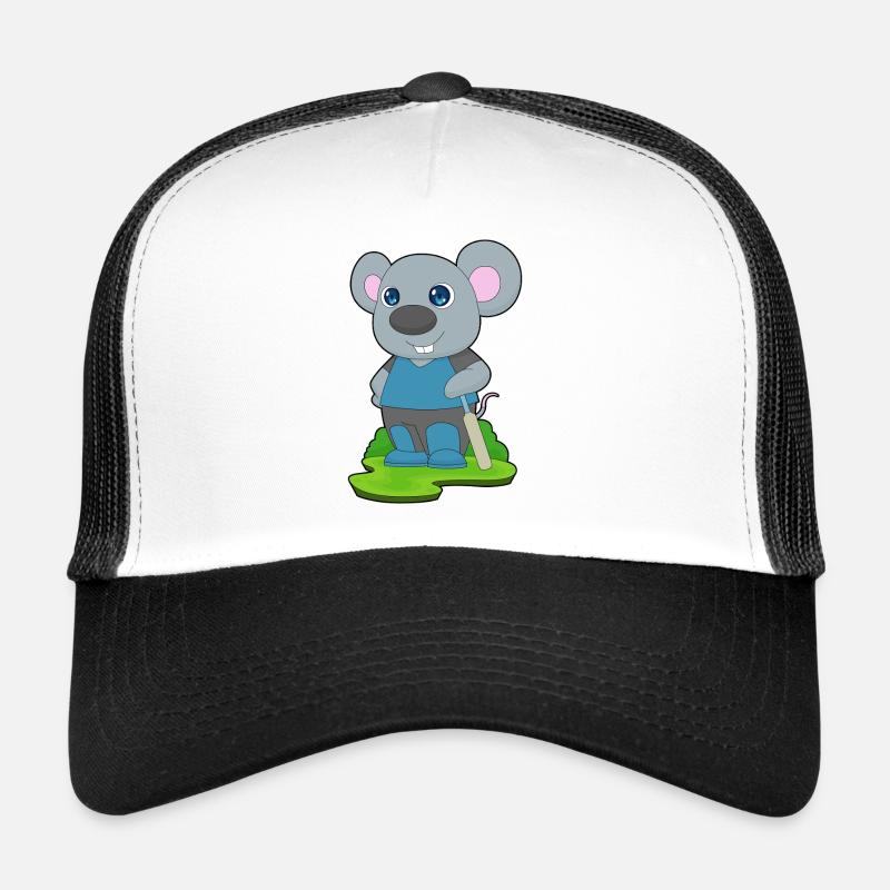 Souris Cricket Battes de cricket Casquette trucker 