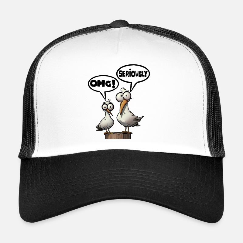 sérieusement omg Fun Shirt Casquette trucker 