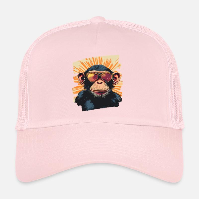 Singe Rétro Casquette trucker 