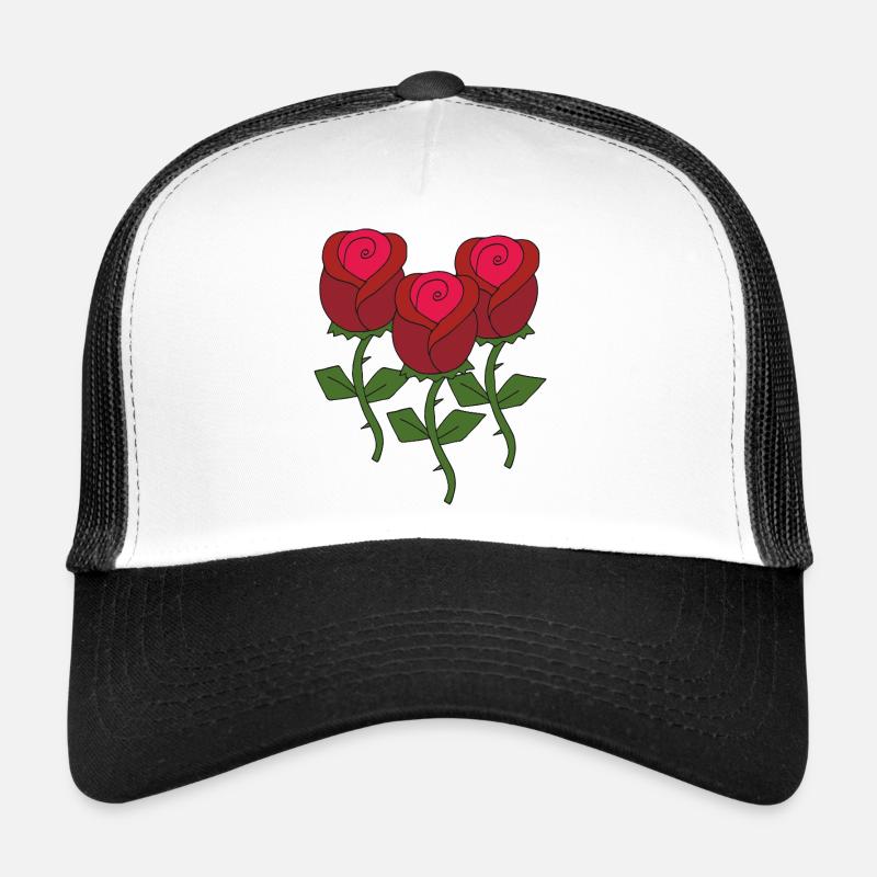 Roses triple Trucker Cap