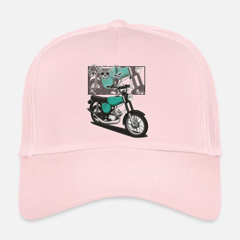 S51 (turquoise) // Illustration Casquette trucker 