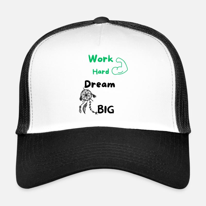 Work Hard Dream Big Trucker Cap