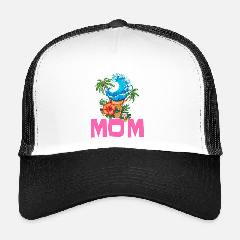 Maman la plus douce – L’été et les vagues Casquette trucker 