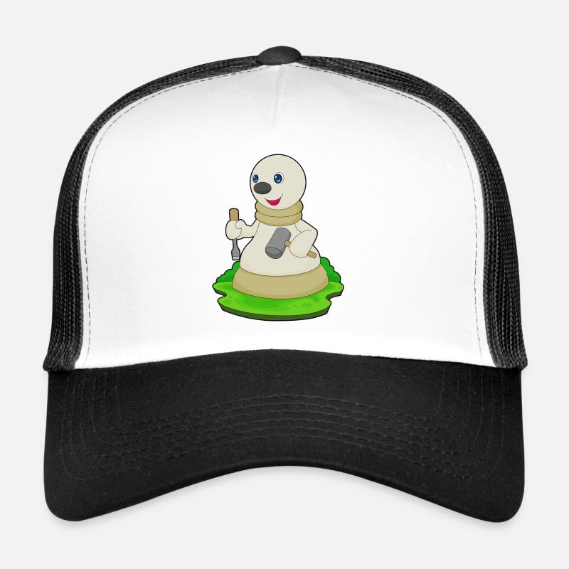 Schachfigur Bauer Schach Trucker Cap