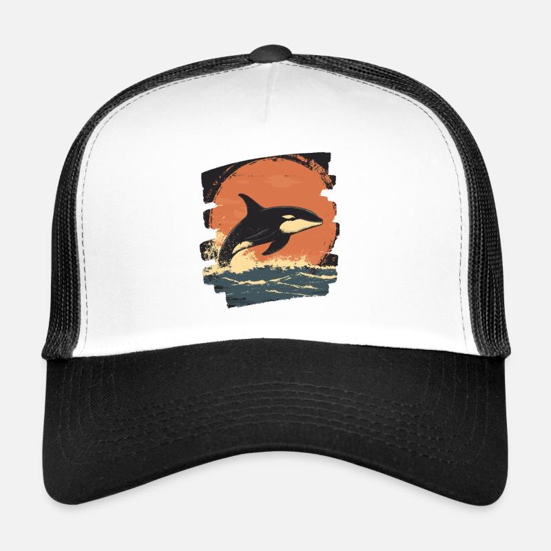 Killer whale Trucker Cap
