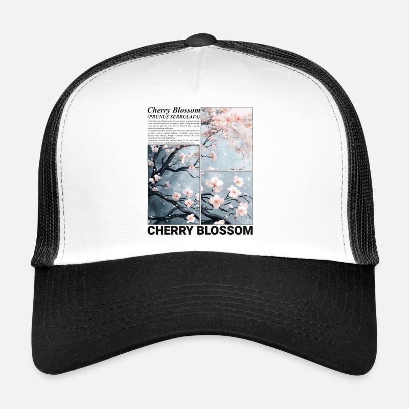 Cerisier Fleur Sakura Fleur Printemps Nature Cadeau Casquette trucker 