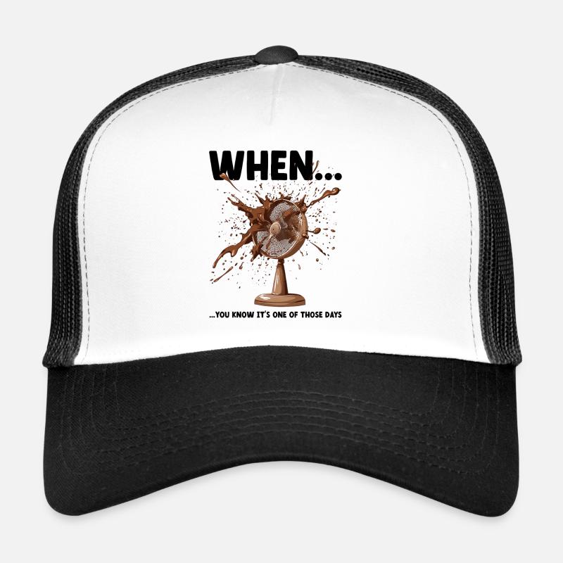 Funny Meme Disaster Office Murphy's Law Colleagues Trucker Cap