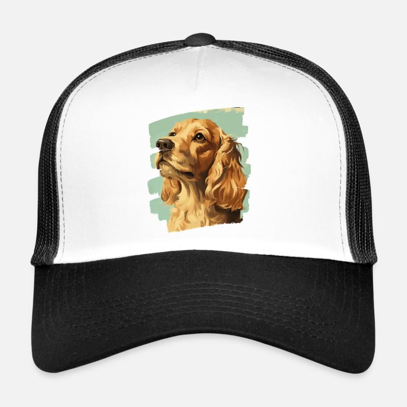 Cocker Spaniel Trucker Cap