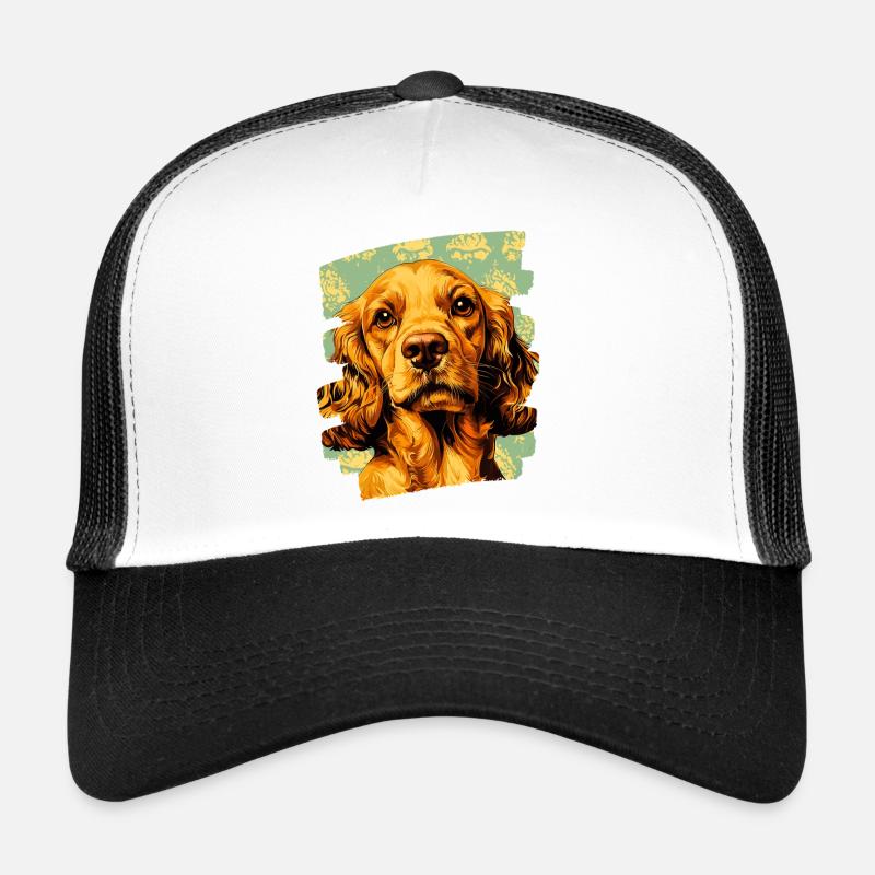 Cocker Spaniel Trucker Cap