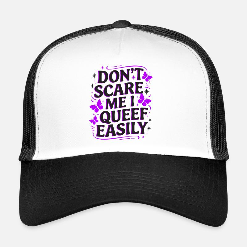 Queef Queen Queefed Humour adulte Queefing Casquette trucker 