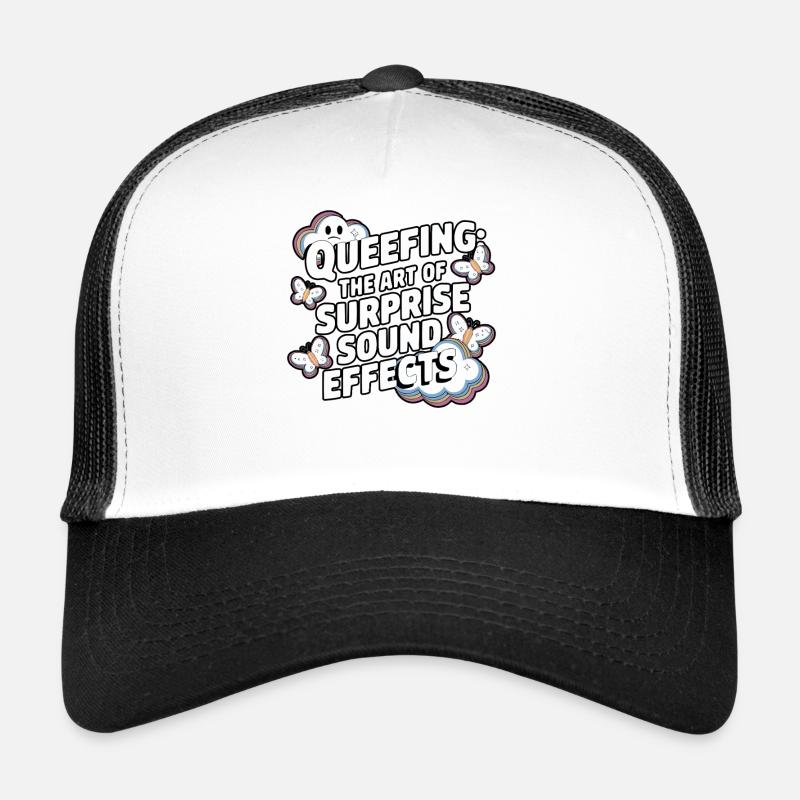 Queef Queen Queefed Humour adulte Queefing Casquette trucker 