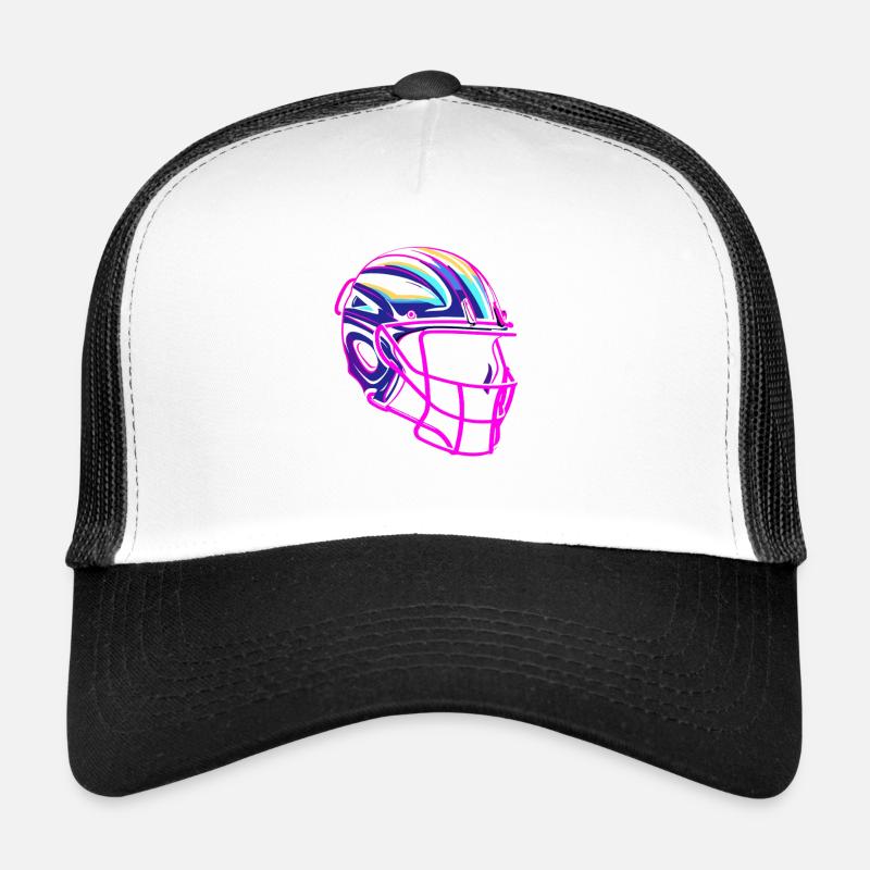 Casque de crosse Synthwave Casquette trucker 
