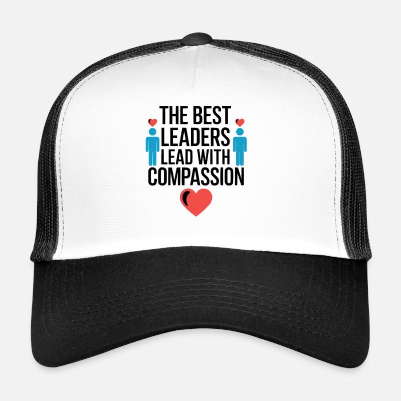 Compassion Humanité Motivation Empathie Gentillesse Casquette trucker 