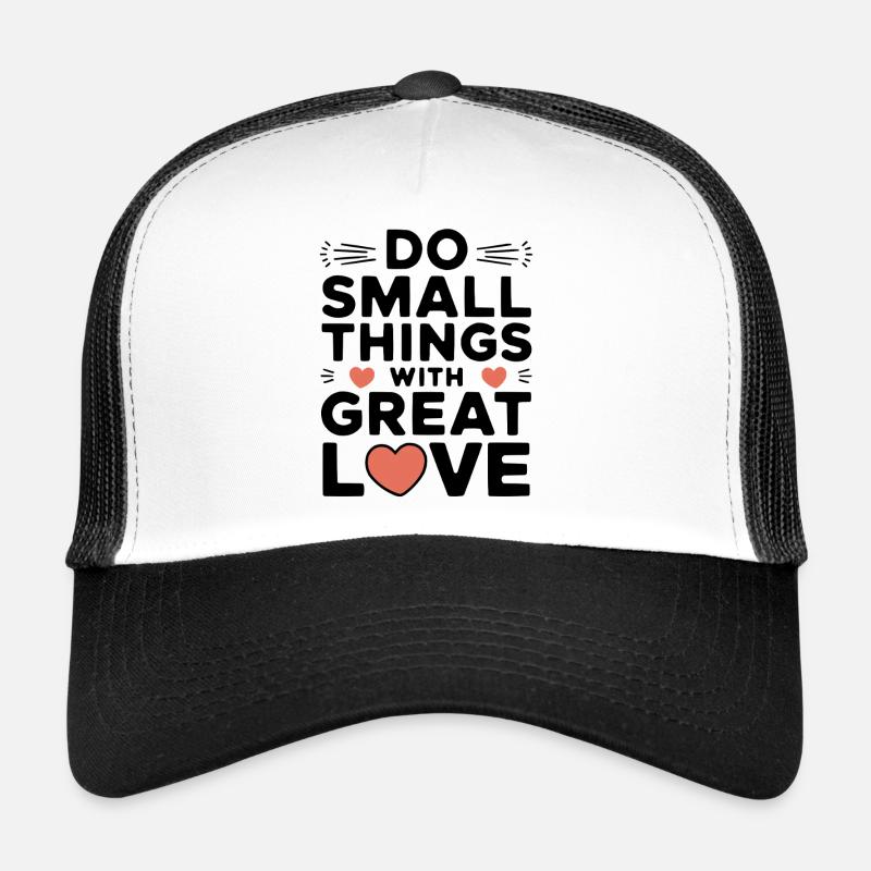 Compassion Humanité Motivation Empathie Gentillesse Casquette trucker 