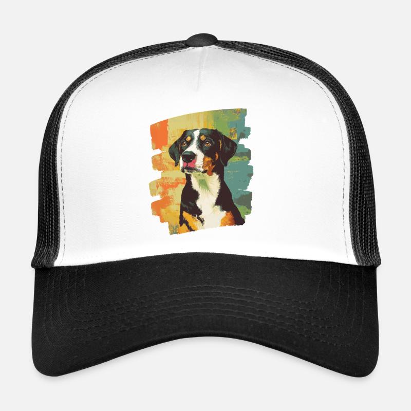Chien de montagne Entlebuch Casquette trucker 
