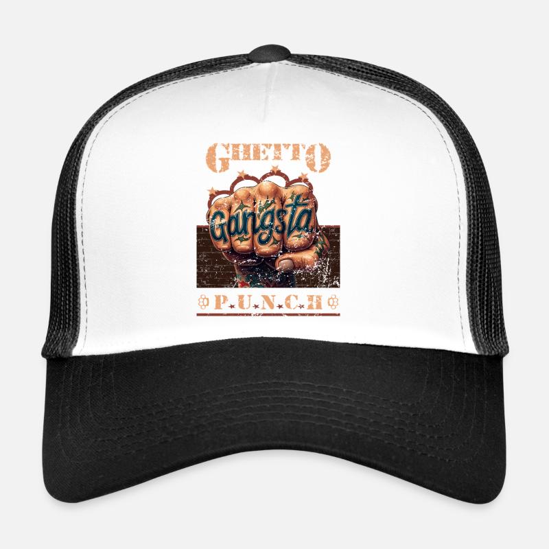Ghetto Punch Trucker Cap