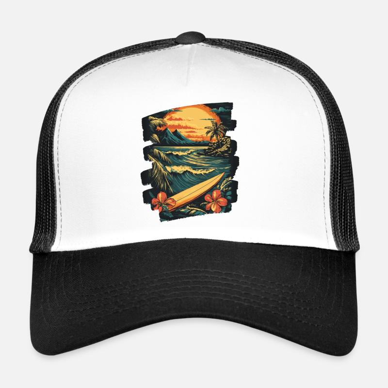 Hawaii Strand Trucker Cap
