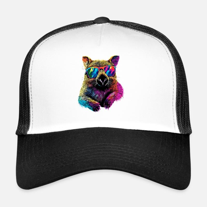 Wombat Australie Marsupial Mignon Wombat Casquette trucker 
