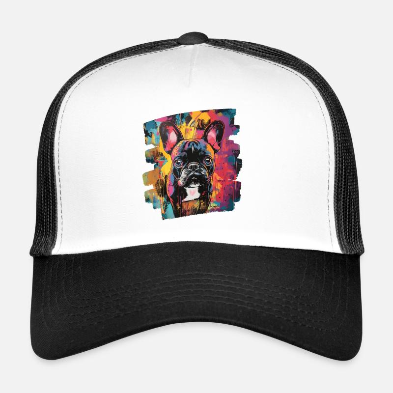 Bouledogue français Frenchie Casquette trucker 