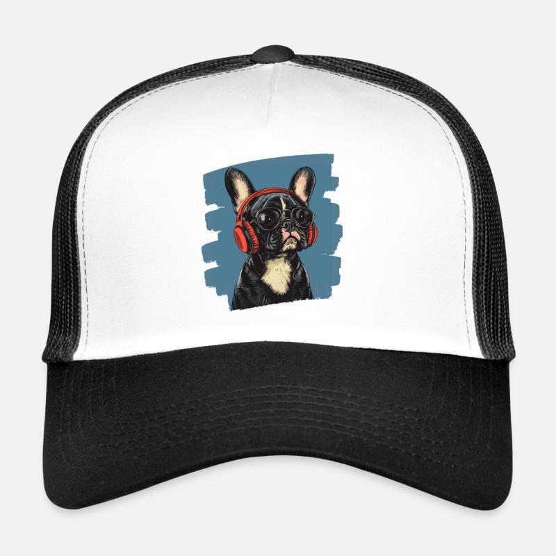 Bouledogue français Frenchie Casquette trucker 