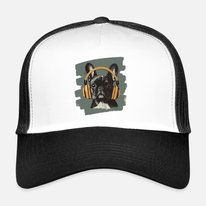 Bouledogue français Frenchie Casquette trucker 