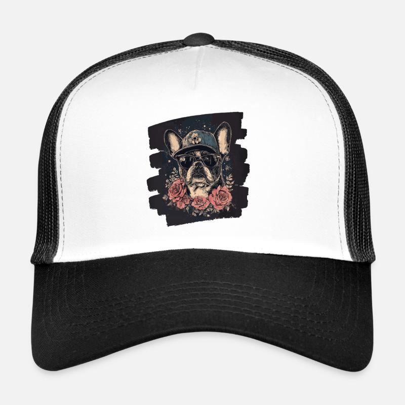 Bouledogue français Frenchie Casquette trucker 