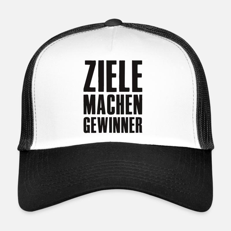 Goals Make Winners Founders Entrepreneurs Startup Trucker Cap