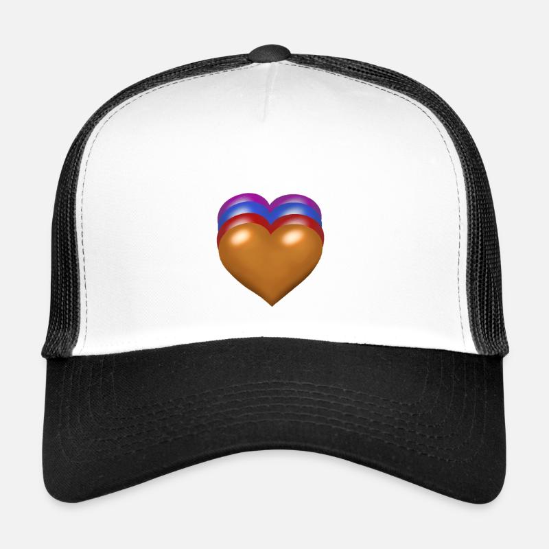 Herz Herzen herzlich Trucker Cap