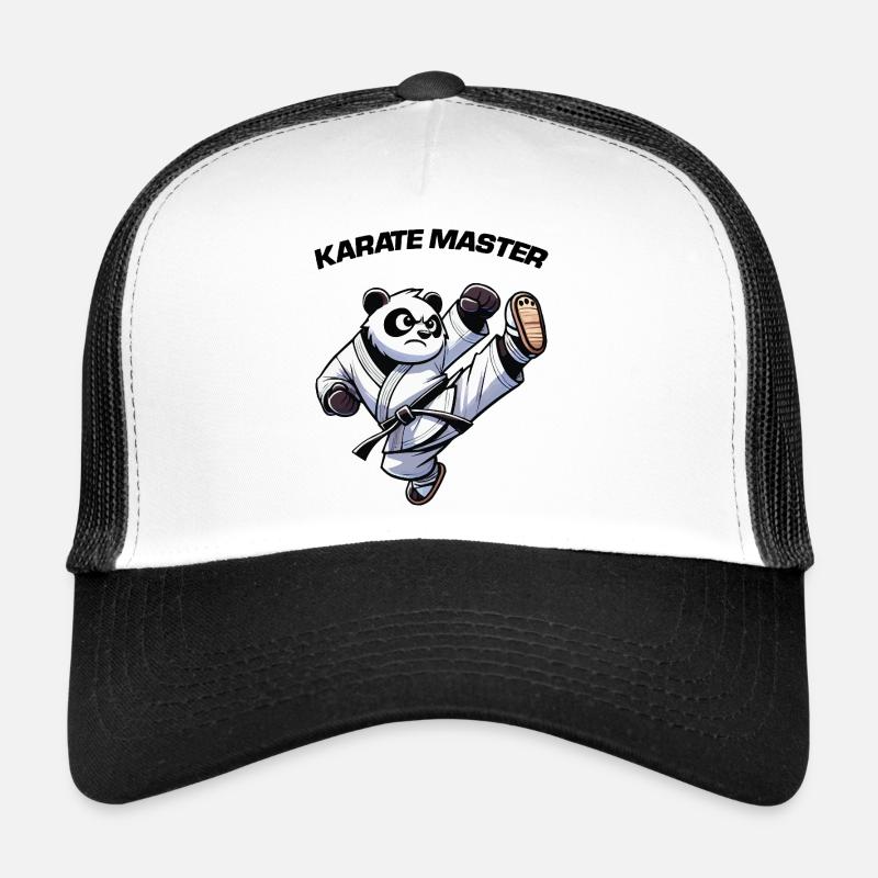 pandabär karate Trucker Cap