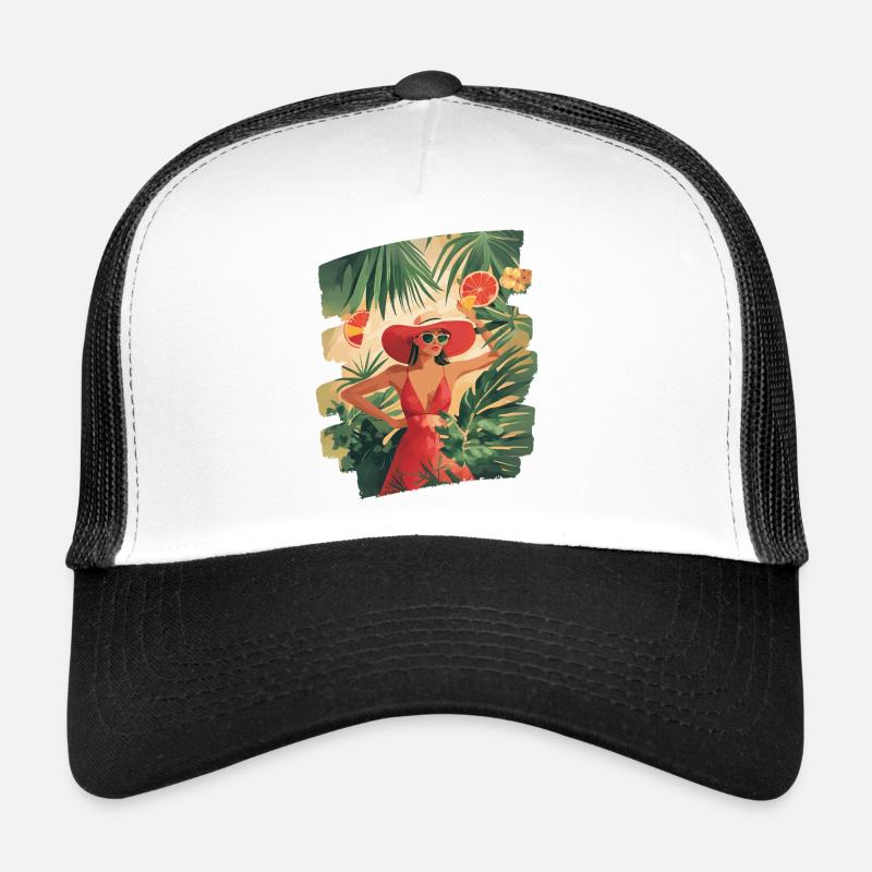 Sommer Retro Trucker Cap