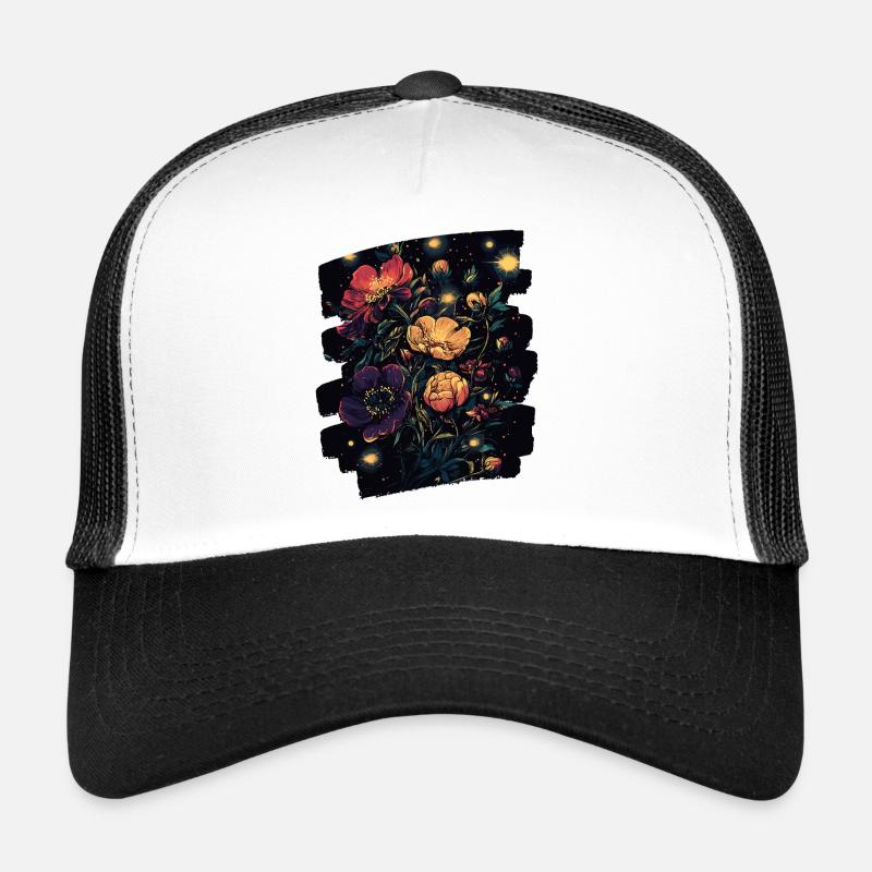Printemps Printemps Début Fleur Fleurs Casquette trucker 
