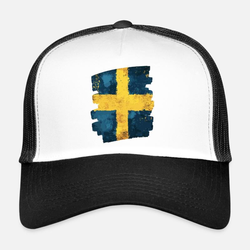 Drapeau suédois Suède Casquette trucker 
