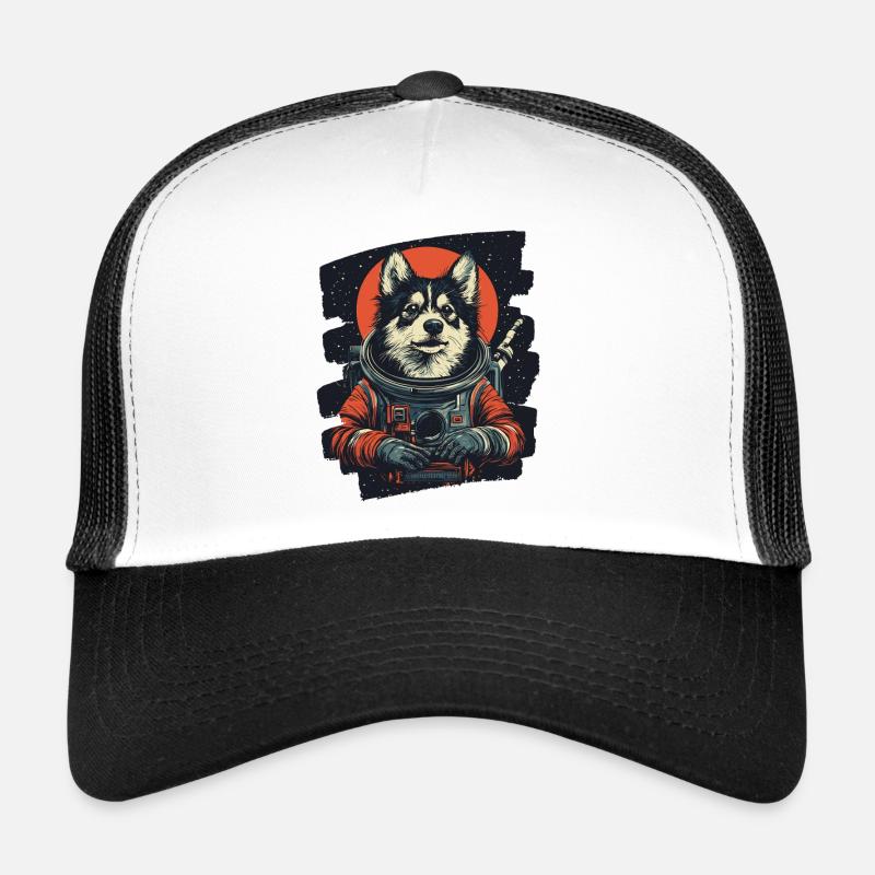 Husky Astronaut Trucker Cap