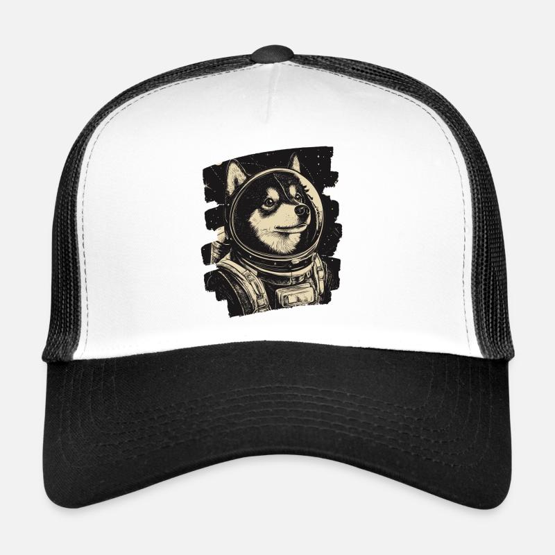 Husky Astronaut Trucker Cap